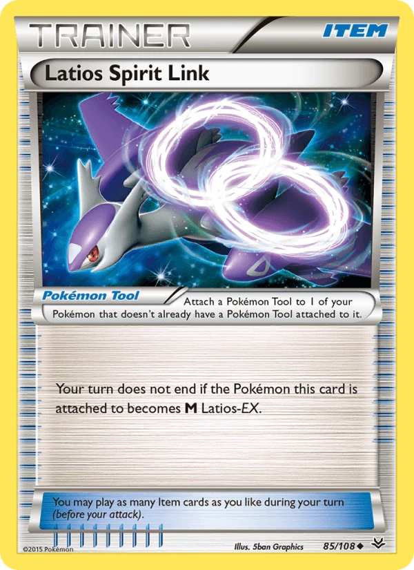 Latios Spirit Link Reverse Holo #85