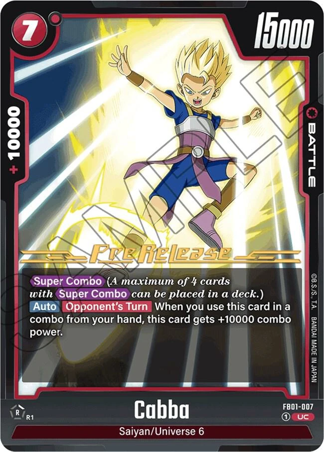 Cabba [Pre-Release] #FB01-007