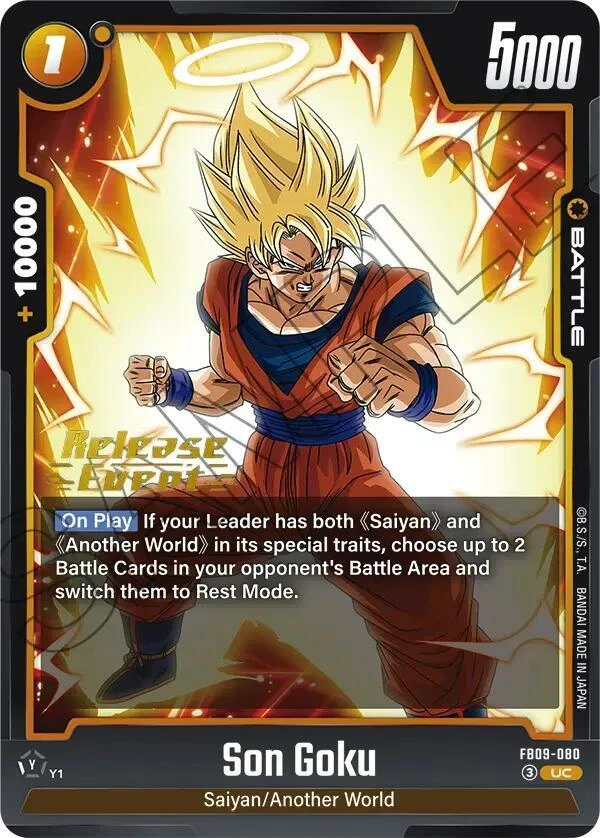 Son Goku [Release Event] #FB09-080
