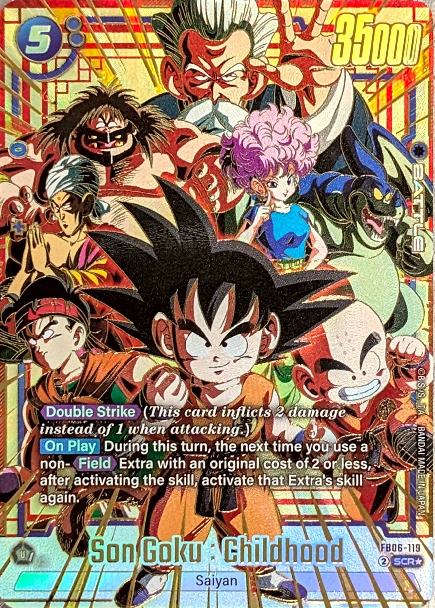 Son Goku : Childhood [Super Alternate Art] #FB06-119