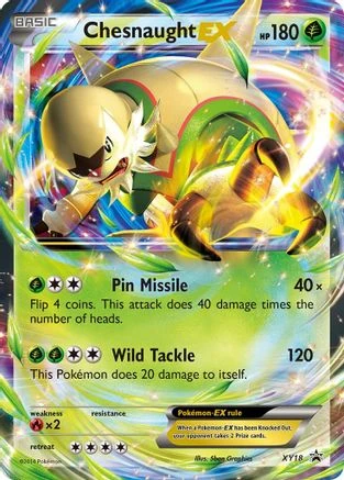 Chesnaught EX #XY18