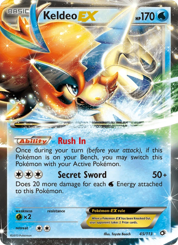 Keldeo Ex #45