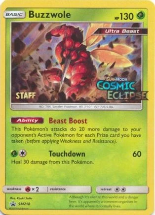 Buzzwole Staff #SM218