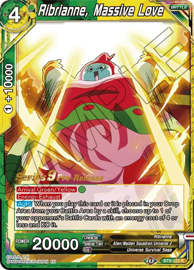 Ribrianne, Massive Love [Pre-Release] #BT9-122