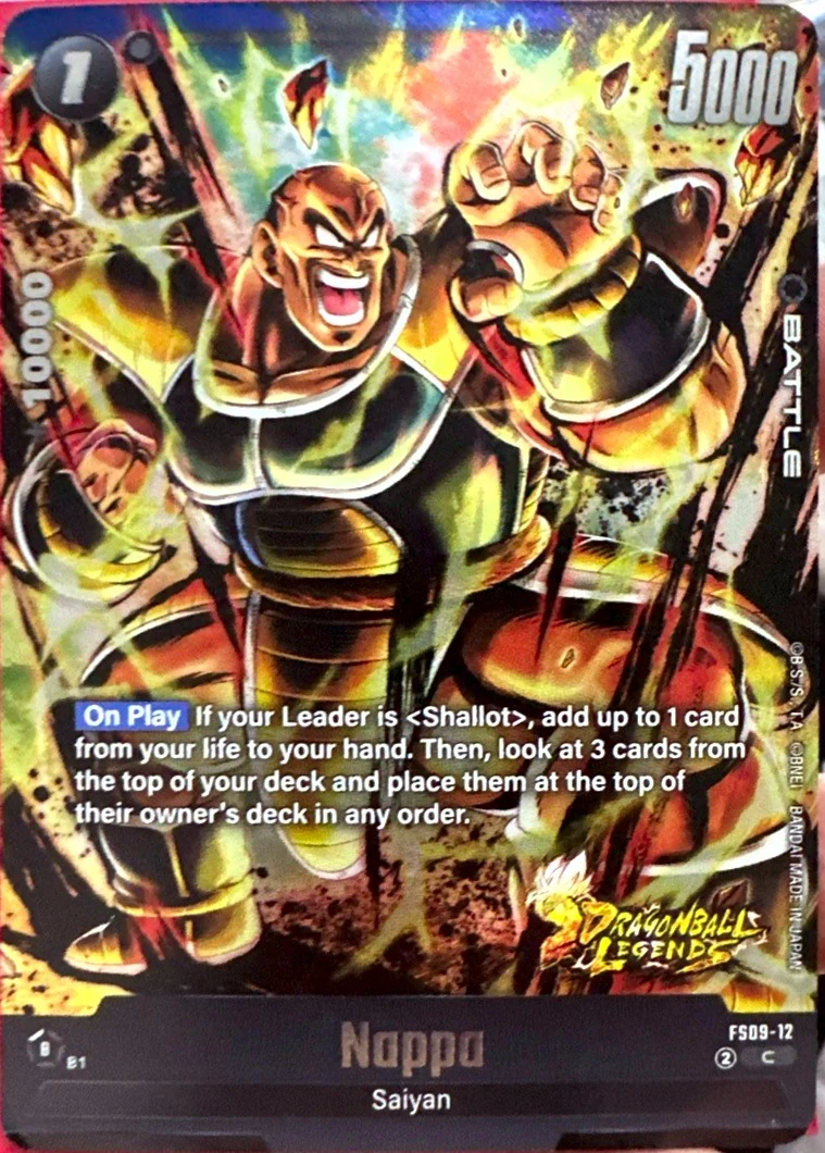 Nappa [Bonus Pack Alternate Art] #FS09-12