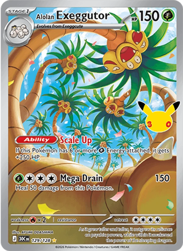 Alolan Exeggutor #129