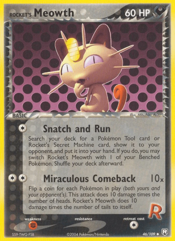 Rocket's Meowth #46