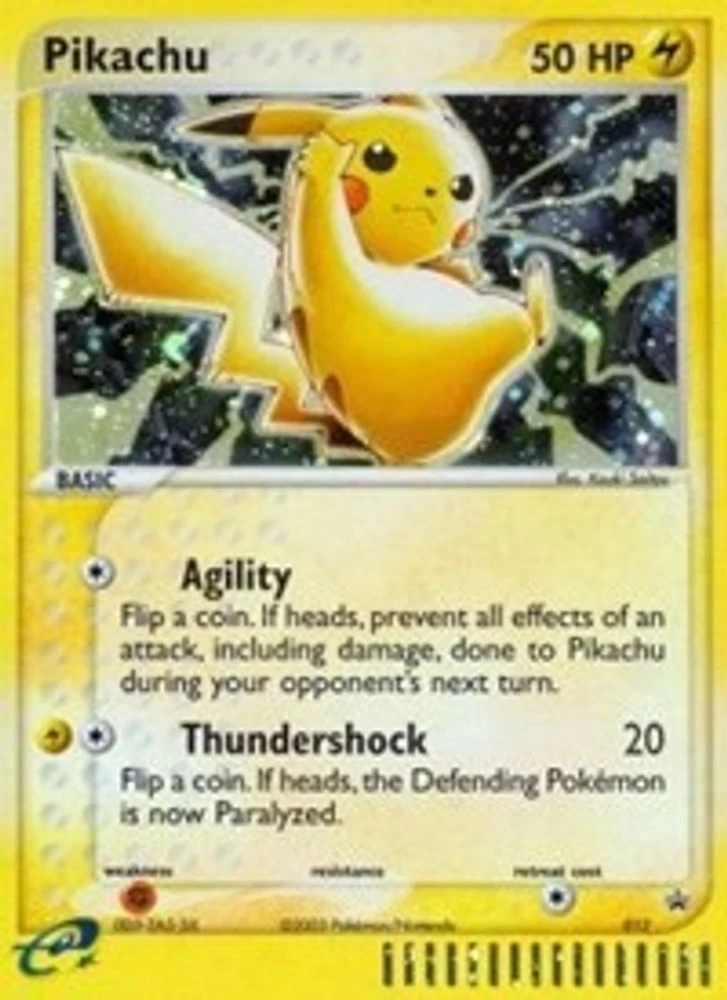Pikachu Holo #12