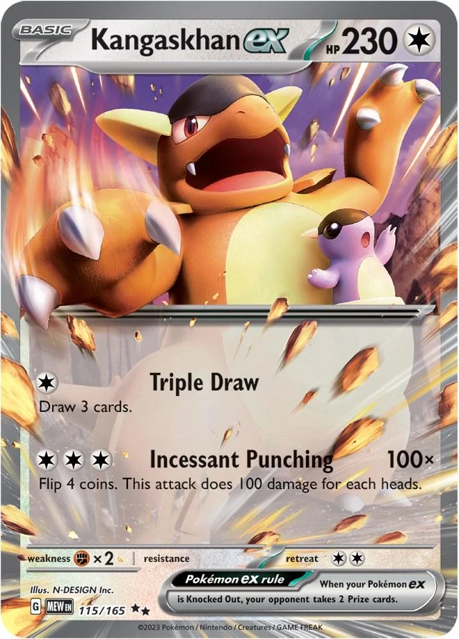 Kangaskhan EX #115