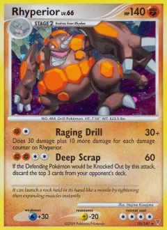 Rhyperior Reverse Holo