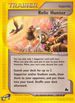 Relic Hunter Reverse Holo