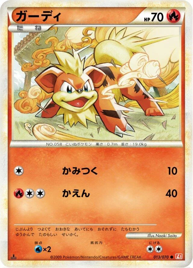 Growlithe #13