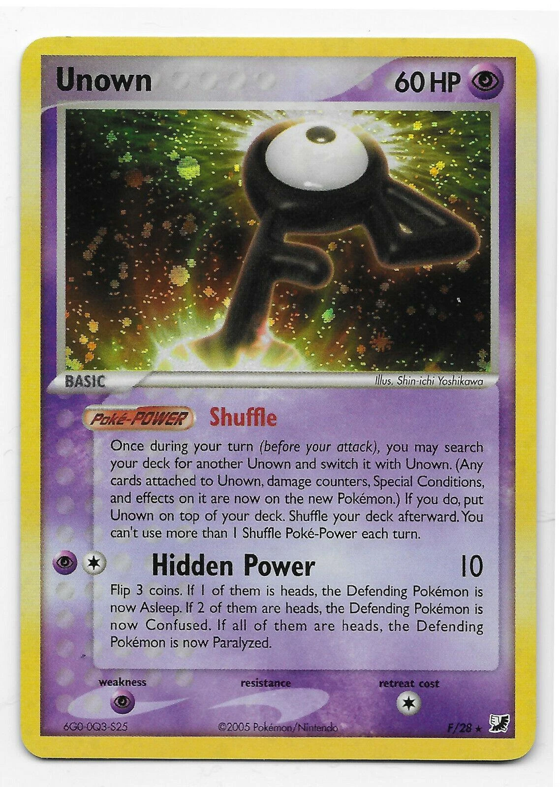 Unown F