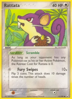 Rattata Reverse Holo