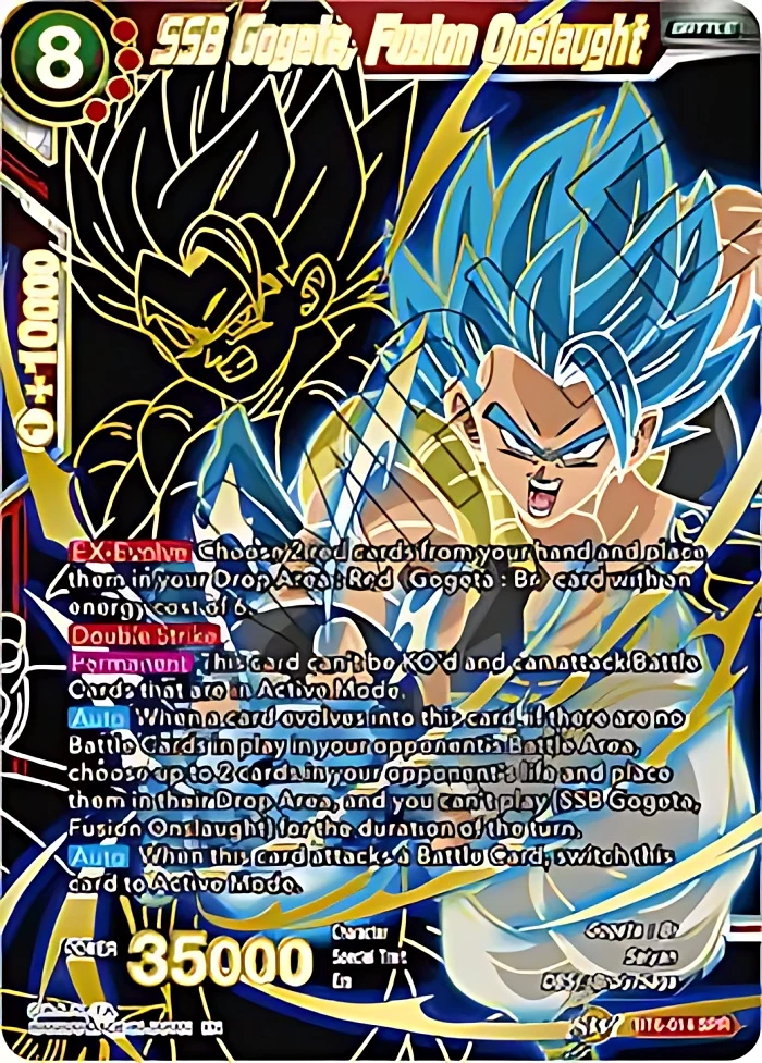 SSB Gogeta, Fusion Onslaught [SPR] #BT6-014_SPR
