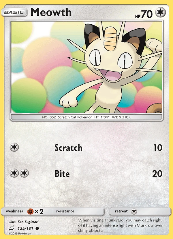 Meowth #125