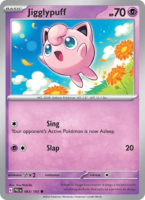 Jigglypuff Reverse Holo #83