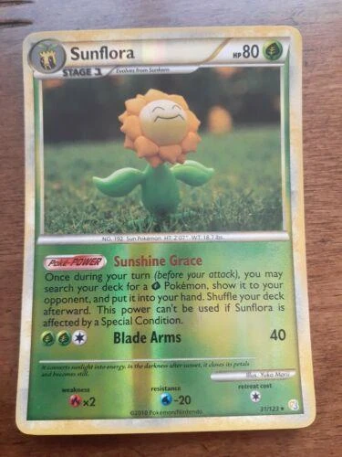 Sunflora Reverse Holo #31