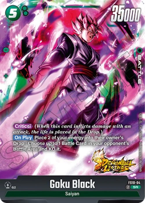 Goku Black [Bonus Pack Alternate Art] #FS10-04