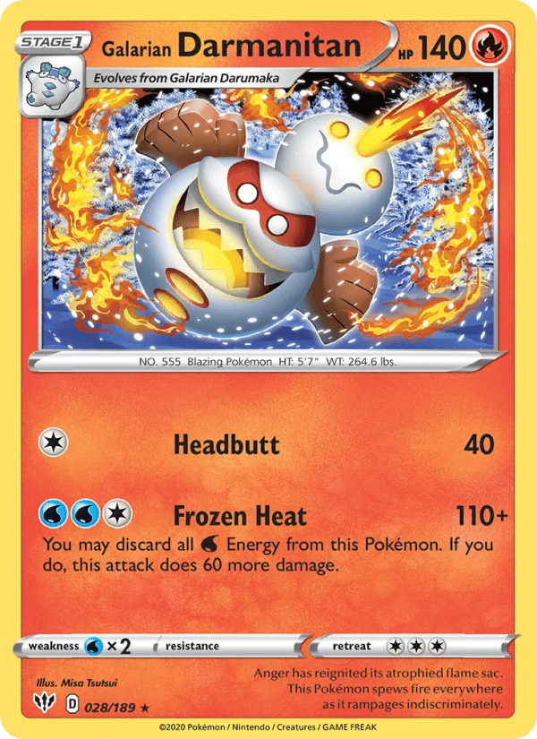 Galarian Darmanitan #28
