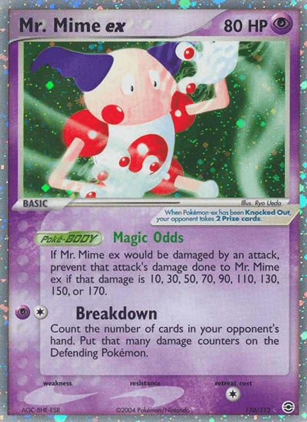 Mr Mime Ex #110