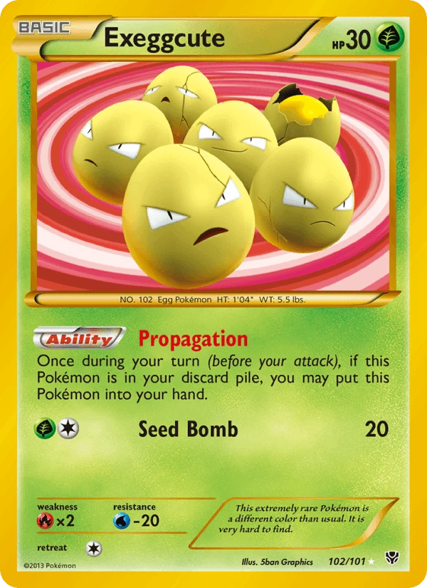 Exeggcute #102