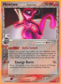 Mewtwo Reverse Holo