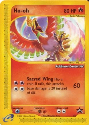 Ho-oh Pokemon Center NY #52