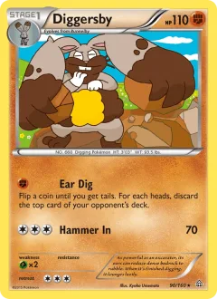 Diggersby Reverse Holo