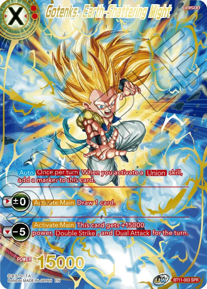 Gotenks, Earth-Shattering Might [SPR] #BT11-003