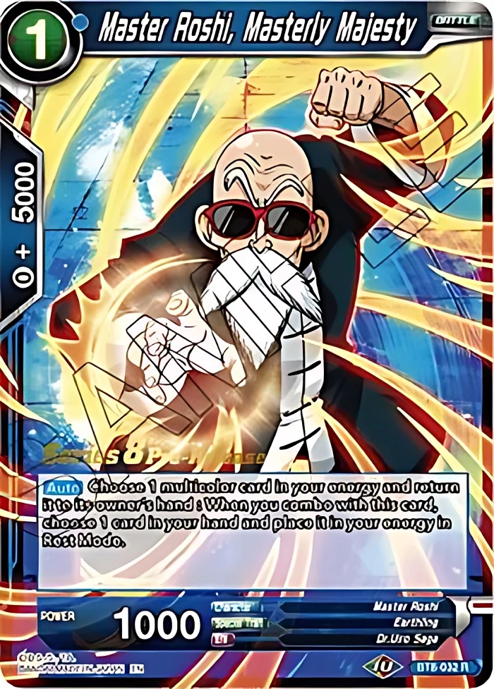 Master Roshi, Masterly Majesty [Pre-Release] #BT8-032_PR