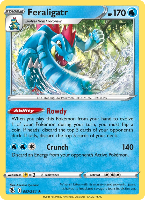 Feraligatr #57