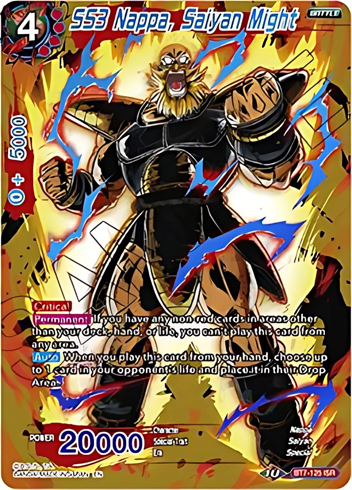 SS3 Nappa, Saiyan Might #BT7-125