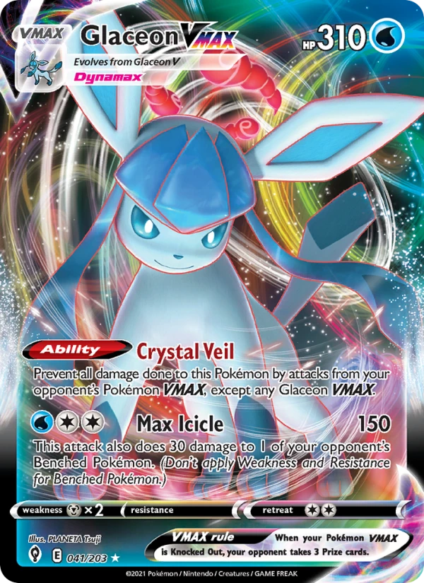 Glaceon VMAX Prize Pack #41