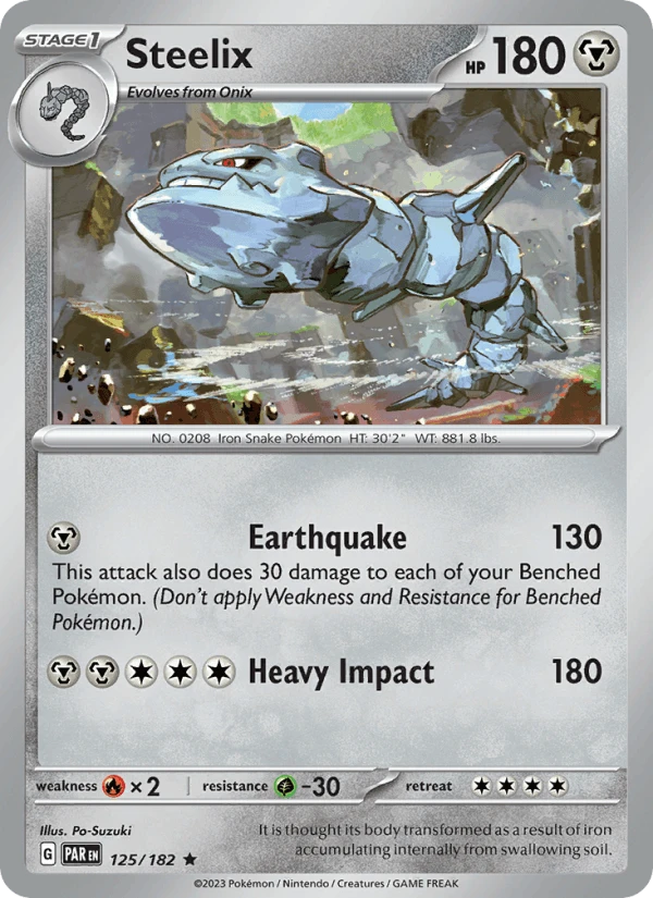Steelix Cosmos Holo #125
