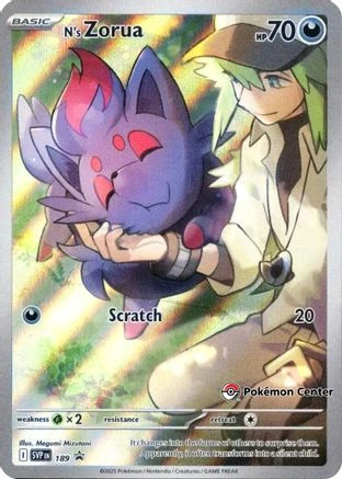 N's Zorua Pokemon Center #189