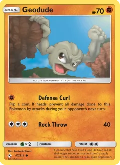 Geodude Reverse Holo