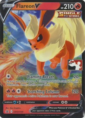 Flareon V Prize Pack #SWSH149