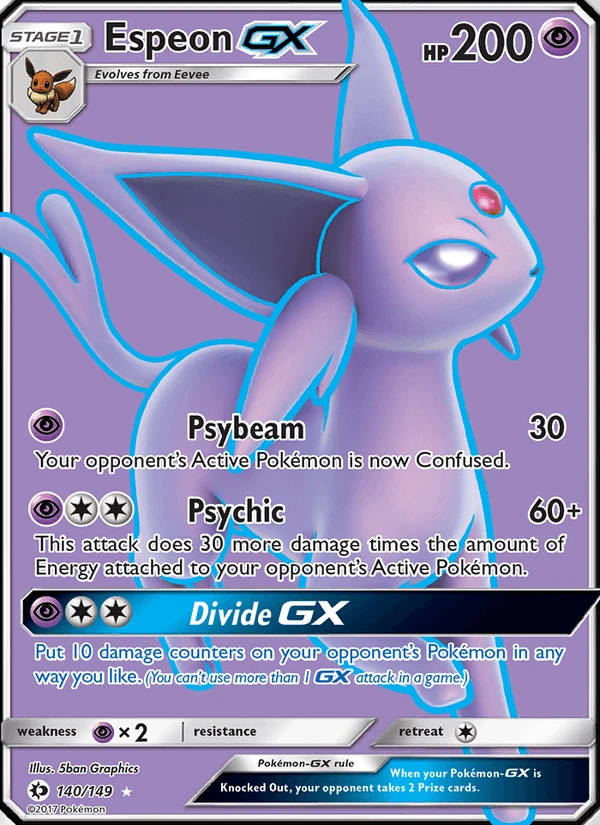 Espeon Gx #140