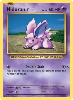 Nidoran Reverse Holo