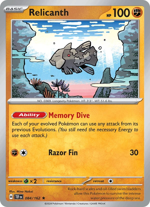 Relicanth #84