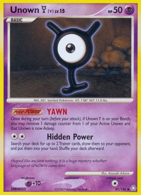 Unown Y #81