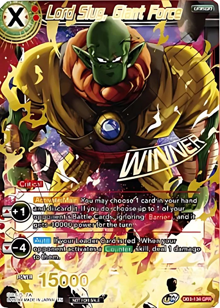 Lord Slug, Giant Force [Winner Stamped] #DB3-134