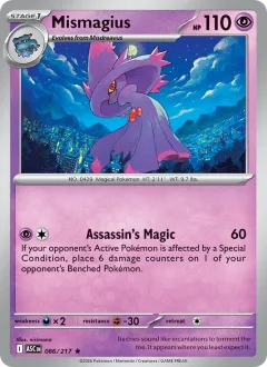 Mismagius Prize Pack