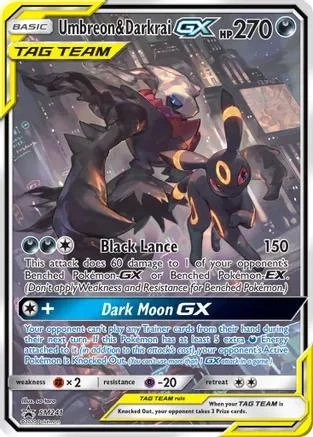 Umbreon & Darkrai Gx Sm241