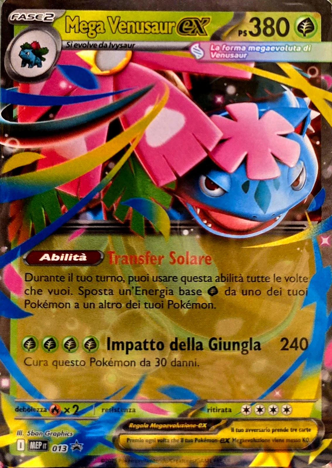 Mega Venusaur EX Jumbo #13