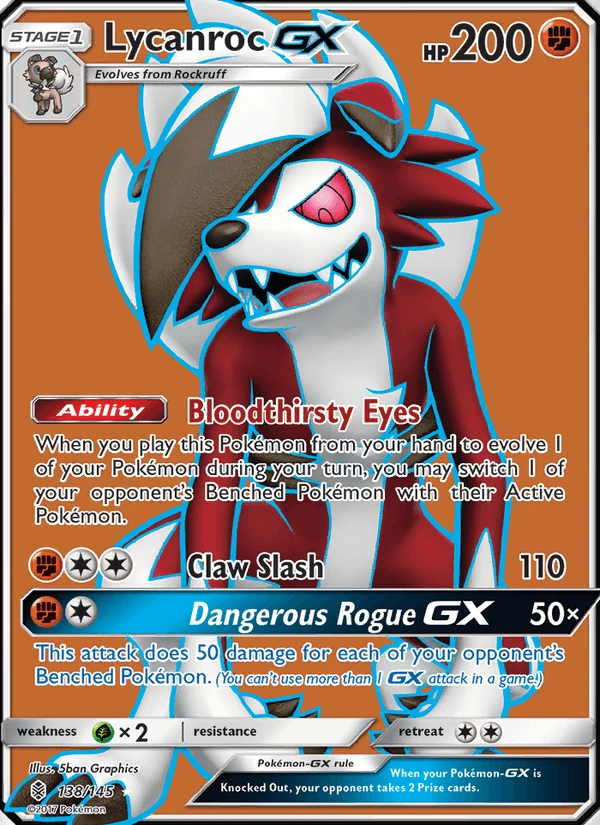 Lycanroc Gx #138