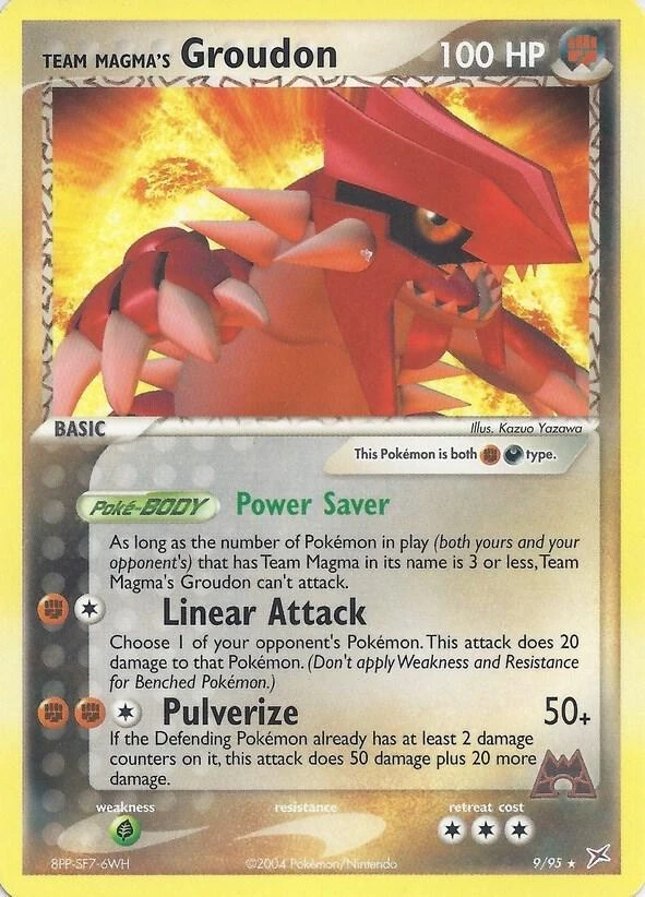 Team Magma's Groudon #9