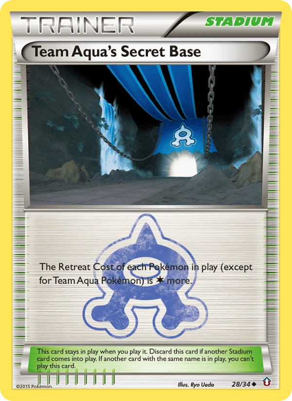 Team Aqua's Secret Base #28