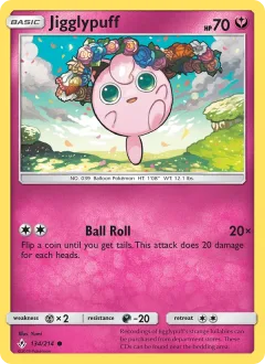 Jigglypuff Reverse Holo